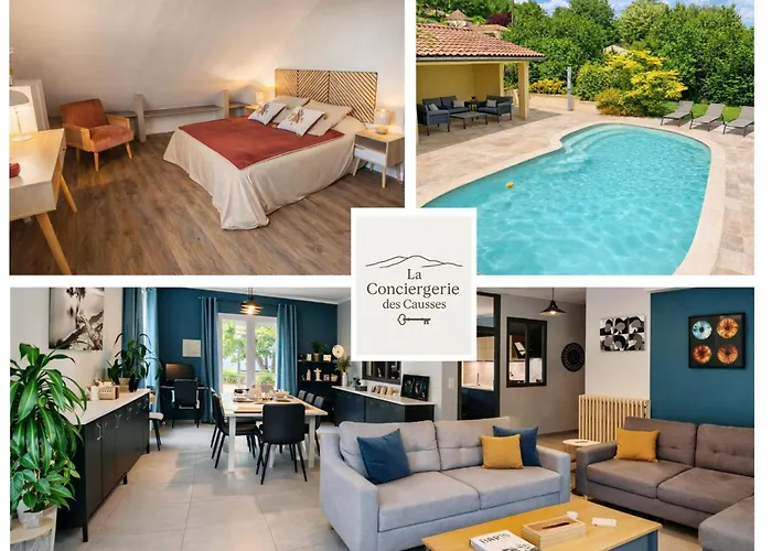 La Dolce Quercy, De Charme Piscine & * Espere